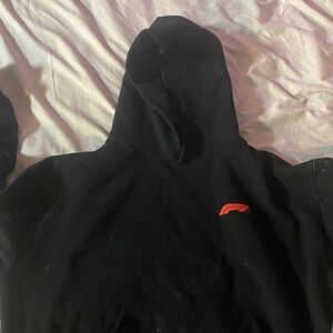 PacSun Black Hoodie with Red Logo